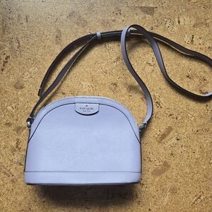 Kate Spade Sylvia Leather Crossbody Frozen Lilac
